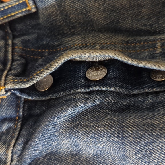 Levi's Button Fly 501 Shorts W27 - Picture 6 of 7